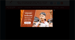 Desktop Screenshot of ngothoinhiem.edu.vn
